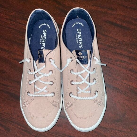 Sperry Memory Foam Slip On Blush Shoes Size 6.5 Women's - Picture 3 of 6